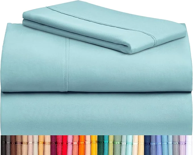 Carefully Designed LuxClub 3 PC Sheet Bed Sheets Deep Pockets 18 Eco Friendly Wrinkle Breathable