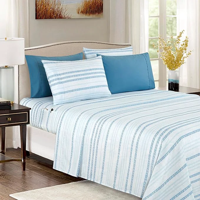 Outstanding Elegant Comfort Softest and Coziest 6-Piece Sheet Set Expertly Made
