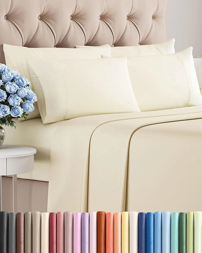 Carefully Designed Full 6 Piece Sheet Set Fine