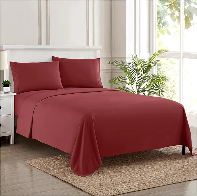 Fast Twin XL Sheets - Breathable Luxury Sheets - 1800 Supreme Collection Extra Soft Original Design