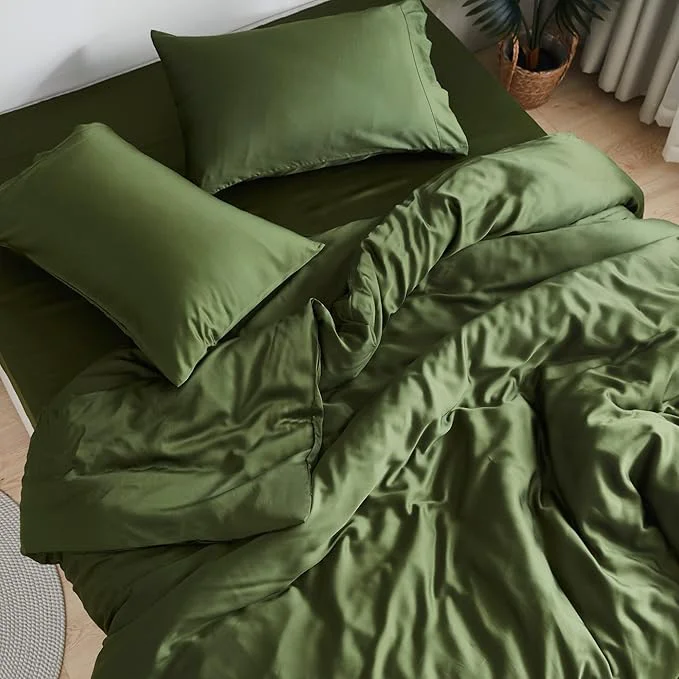 Smooth DOZ Sheet Set Viscose derived from Bamboo Organically Grown Buttery Soft Contemporary