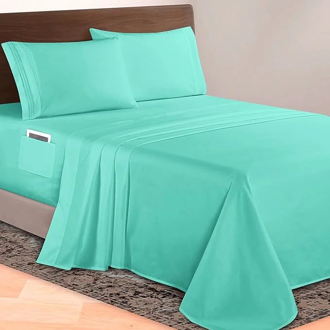 Reliable Elegant Comfort Luxurious 1500 Premium Hotel Quality Microfiber 4-Piece Sheet High-Performance