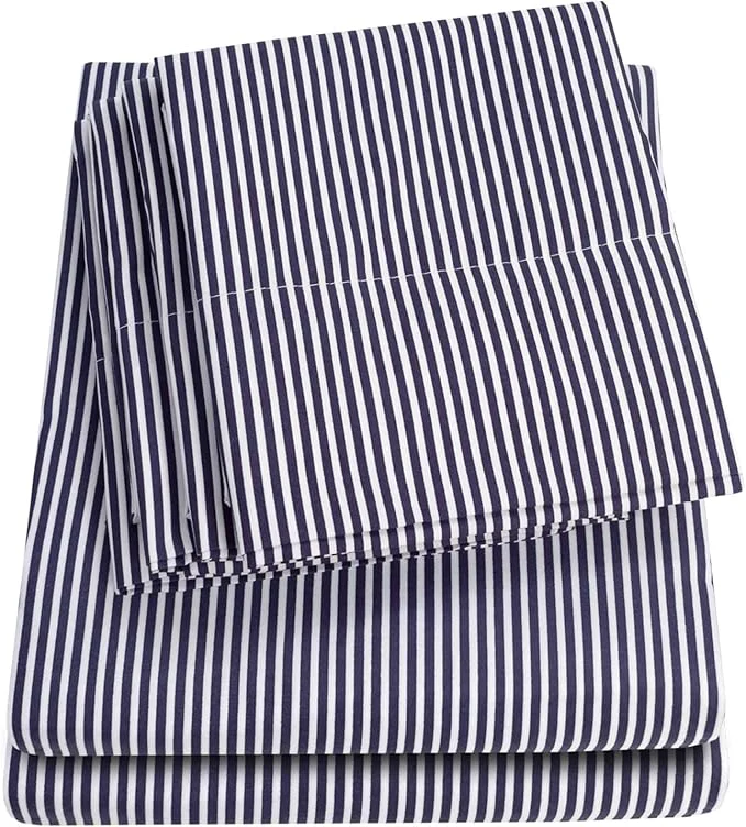 Flexible Twin Size Bed Sheets Breathable