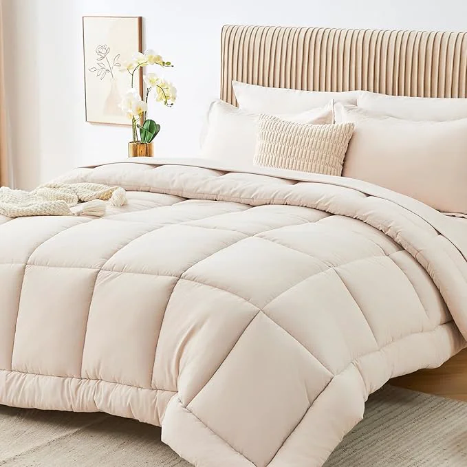 Green Sasttie Oversized King Comforter Set 7 Pieces Extra Large Bed in a Bag Proven
