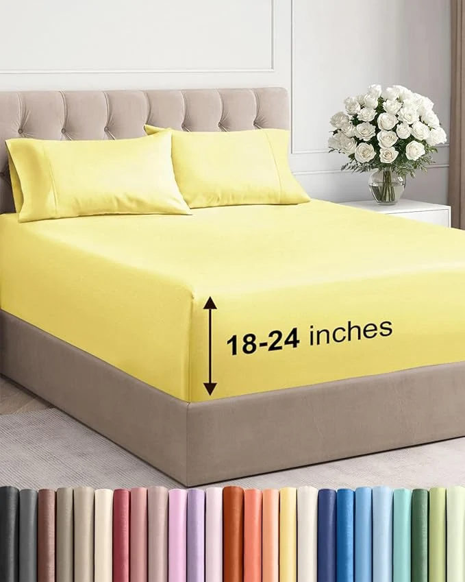 Specialty Extra Deep Queen Sheet Set Versatile