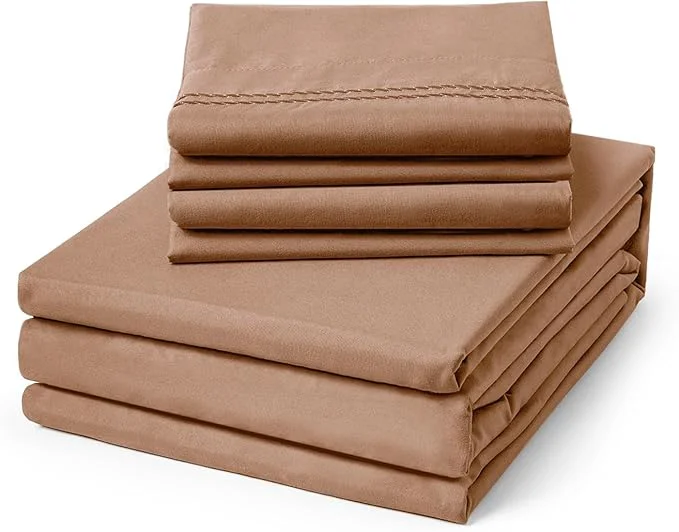 Environmentally Friendly ClevaHome Sheets Twin Size Bed Set Authentic