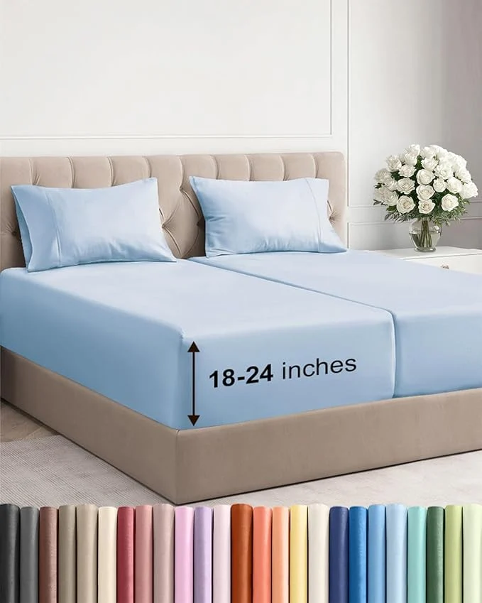 Trusted Extra Deep Split King Sheet Set Efficient