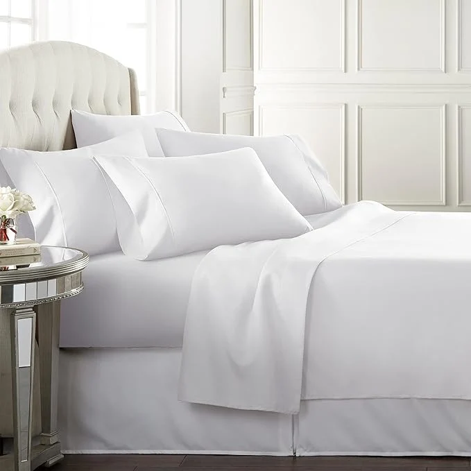 Sustainable Danjor Linens Bed Sheet Set Queen Size Expertly Made