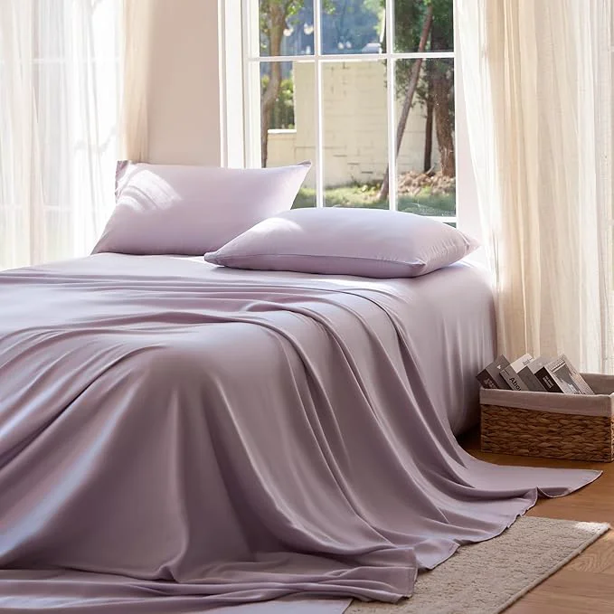 DOZ Sheet Set Viscose derived from Bamboo Organically Grown Buttery Soft Expertly Made