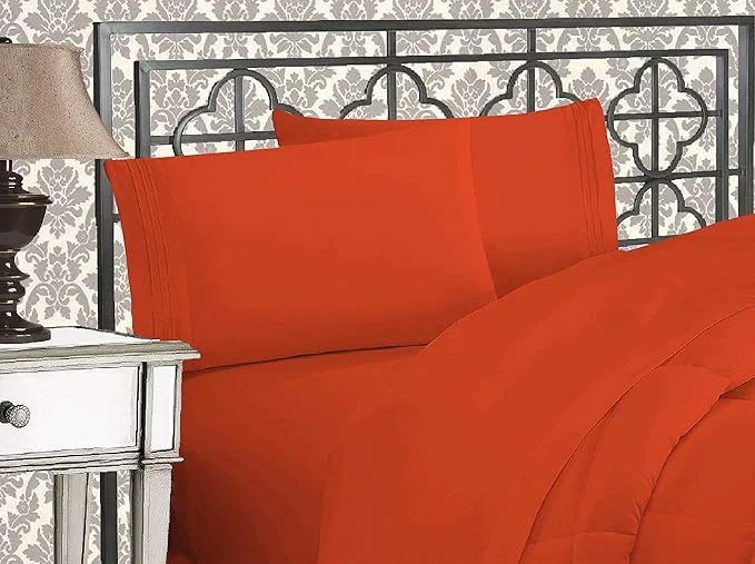 Sustainable Elegant Comfort Luxurious 1500 Premium Hotel Quality Microfiber Three Line Natural