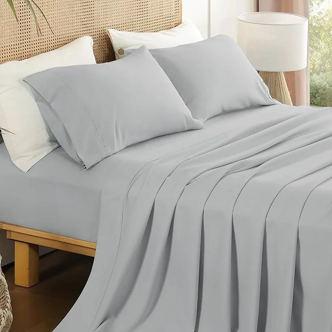 Artisan Grey Queen Sheet Set High-Grade