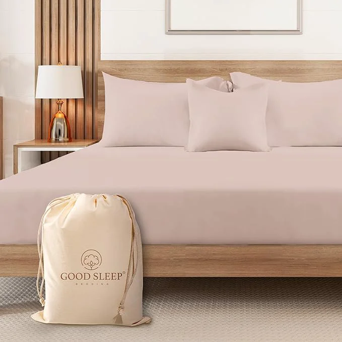 Trusted Good Sleep Bedding King Size Fitted Sheets Only Sustainable
