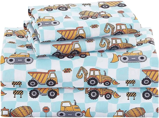 Premium Material lasoftan Kids Sheet Set Full Size Full Sheet Set Convenient