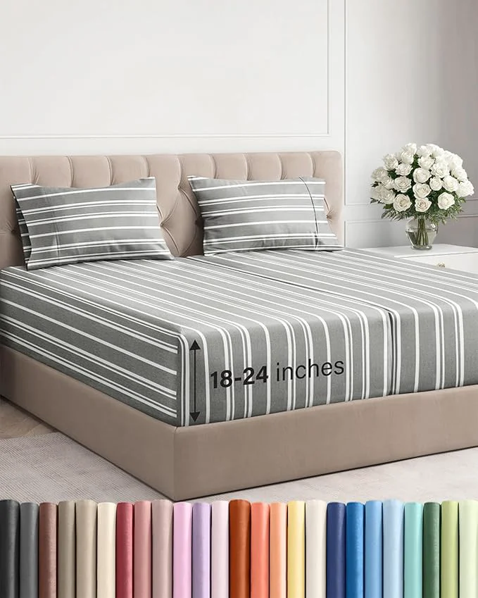 Outstanding Extra Deep Split King Sheet Set Original Design