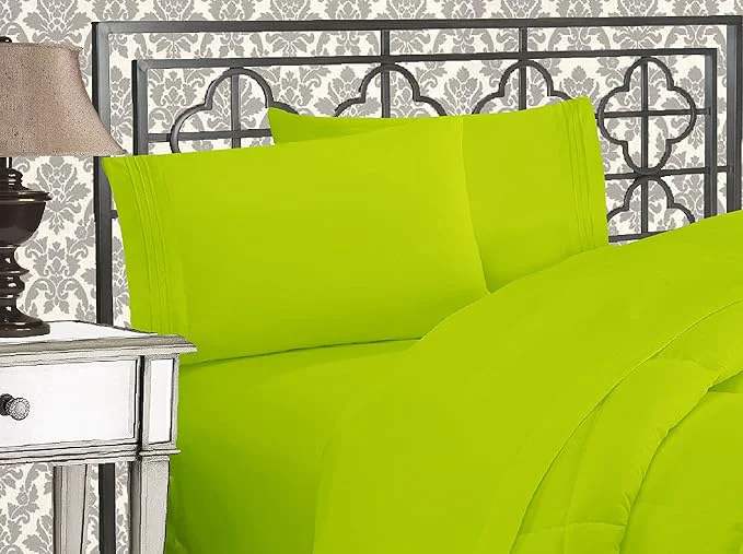 Superior Elegant Comfort Luxurious 1500 Premium Hotel Quality Microfiber Three Line Top-Quality
