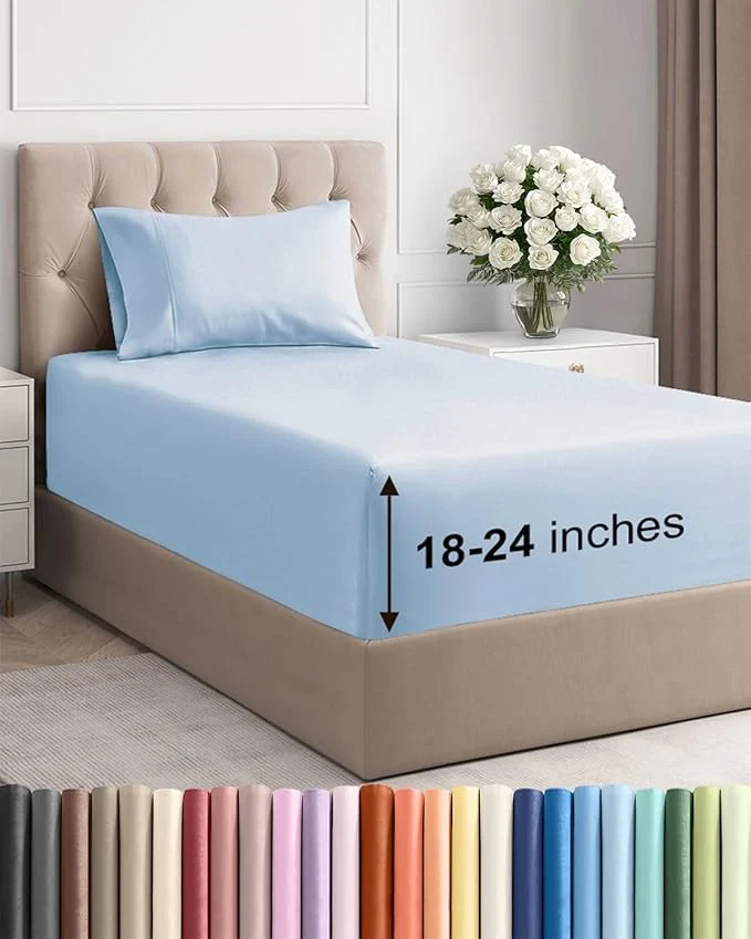 Specialty Extra Deep Twin Sheet Set Lightweight