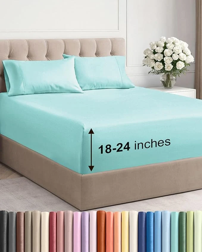 Environmentally Friendly Extra Deep King Sheet Set Enhanced