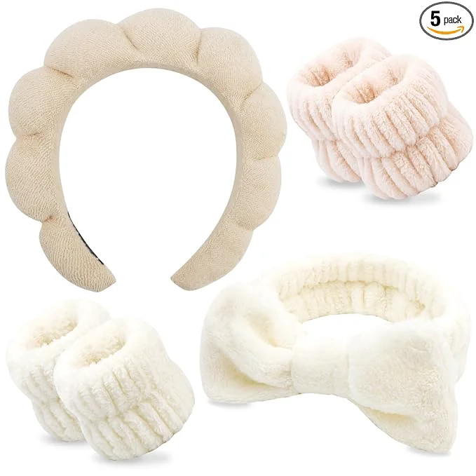 Minimalist Chanaco Spa Headband Washing Face Sleepover Gifts Long-Lasting