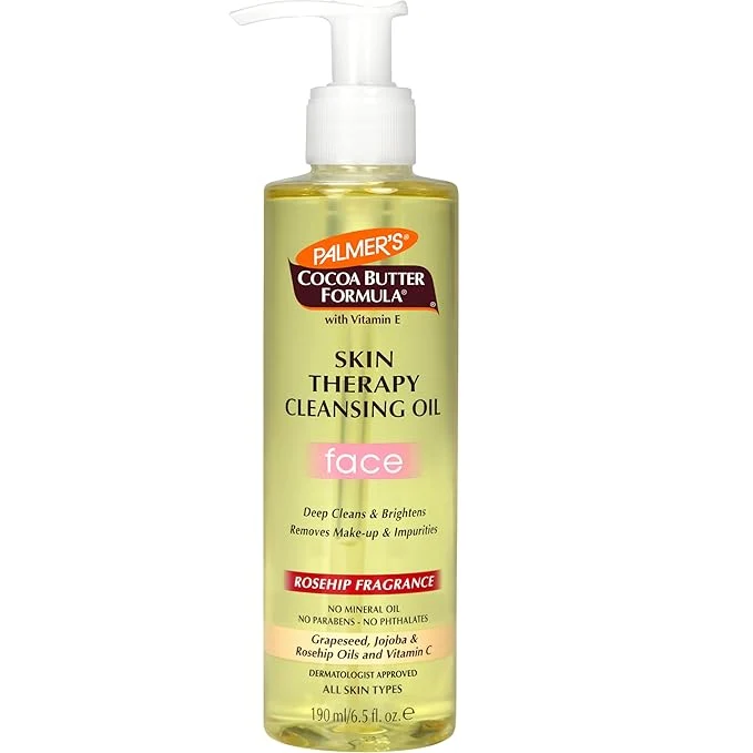 User-Friendly Palmer's Cocoa Butter Formula Skin Therapy Cleansing Oil Gentle Makeup Remover Breathable