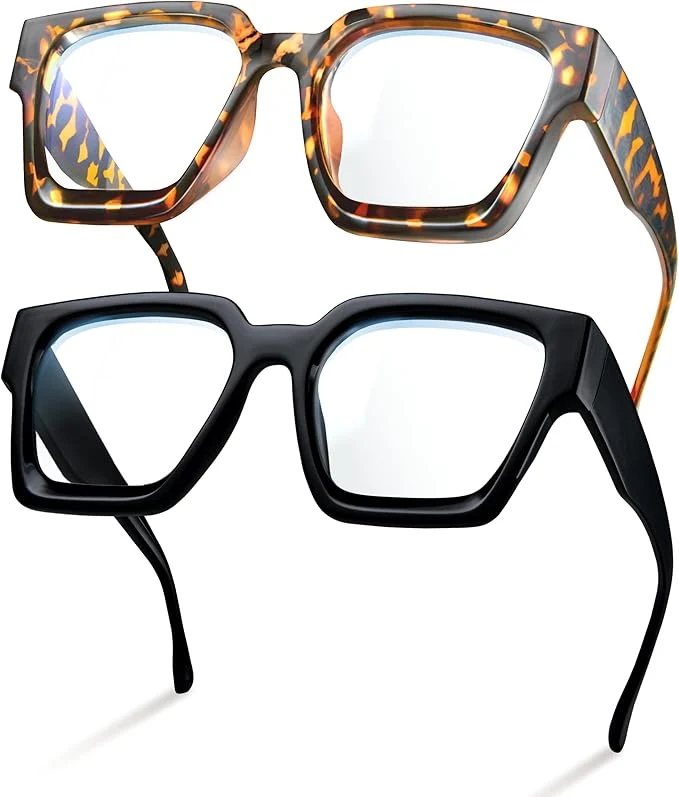 Green livho Oversized Eyewear Frame for Woman and Men Specialty