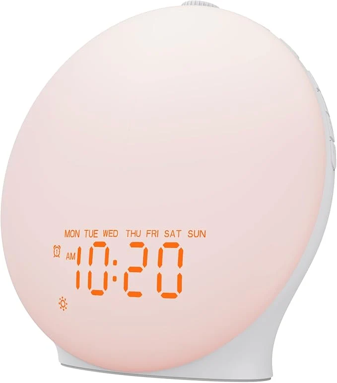 High-Grade Sunrise Alarm Clock White Noise Sound Machine Durable