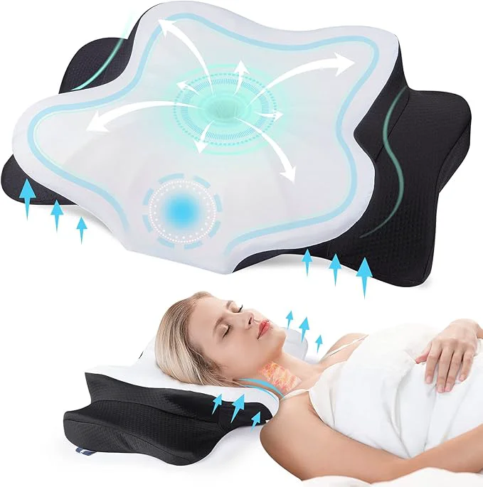 Fine Crafted DONAMA Cervical Pillow for Neck and Shoulder Pain Relief Cooling Contour Exceptional