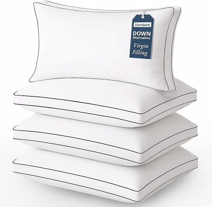 Proven LANE LINEN Pillows Standard Size Set of 4 Premium Material