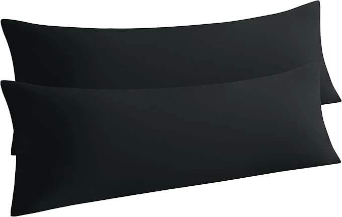 Responsible NTBAY Body Pillow Cases Set of 2 2 Pack Brushed Microfiber 20x54 Pillow Cases Practical