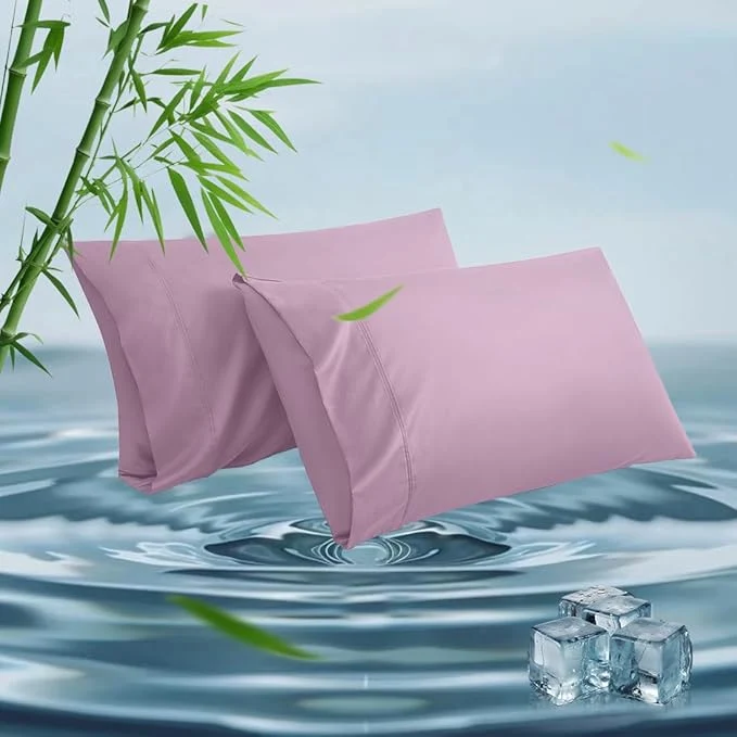 Environmentally Friendly Standard Pillowcases Cooling Viscose from Bamboo Pillow Covers Reliable
