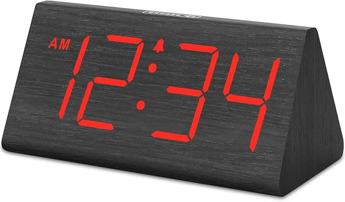 Proven DreamSky Wooden Digital Alarm Clocks Healthy