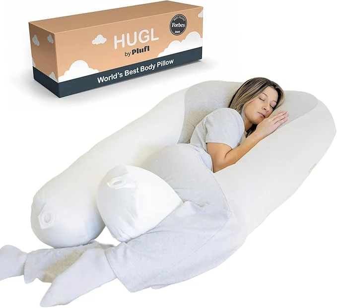 User-Friendly Plufl Hugl Cooling Body Pillow for Adults Made Luxury