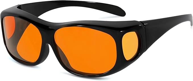 Stylish Eyekepper Blue Light Reduction Huge Fitover Anti-Blue Blocking Computer Efficient