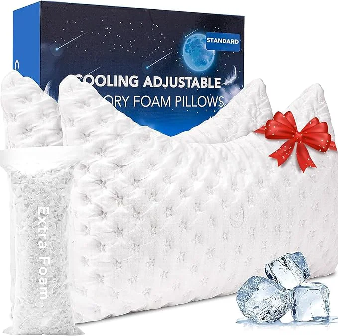 Advanced KUCEY Cooling Side Sleeper Pillow Professional