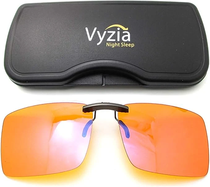 Long-Lasting Vyzia Clip On Blue Light Blocking Glasses Eco-Friendly