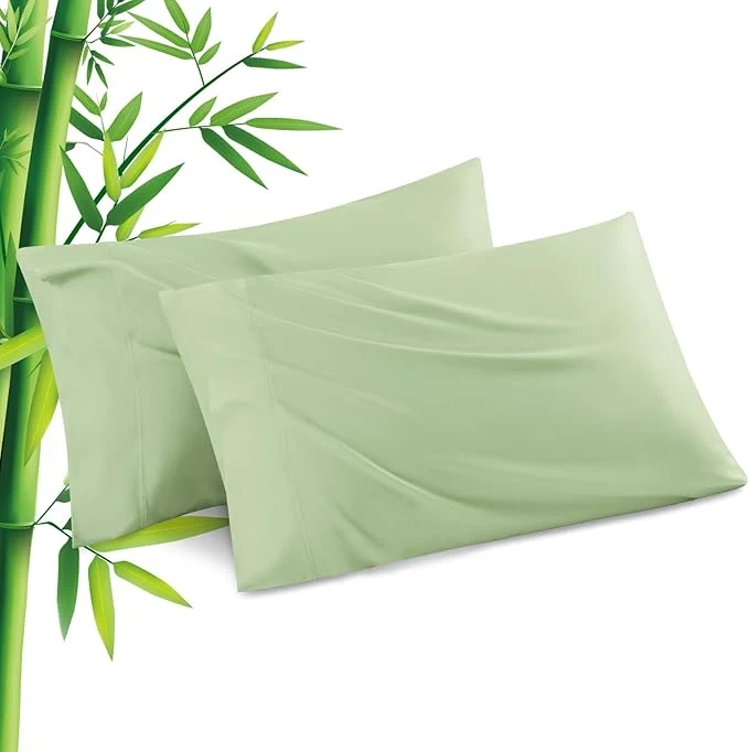 Excellent Pillowcases Queen Size 2 Pack Cooling Viscose from Bamboo Pillow Cases Smart