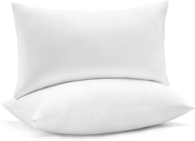 World-Class puredown® Feather Down Pillows Queen Size Hotel Collection Pillow Inserts Stylish