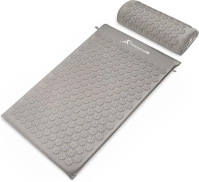Luxury ProsourceFit Acupressure Mat and Pillow Set Optimized