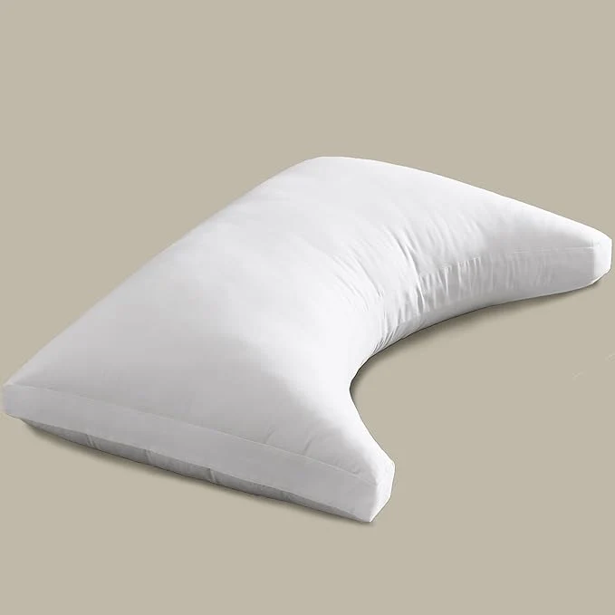 Selected ACCURATEX Side Sleeper Pillow for Side and Back Sleepers- Cotton Cover Original