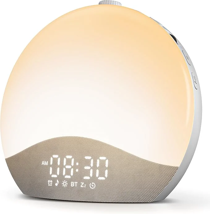 Luxury ecozy Sunrise Alarm Clock Alarm Clock Easy-to-Use