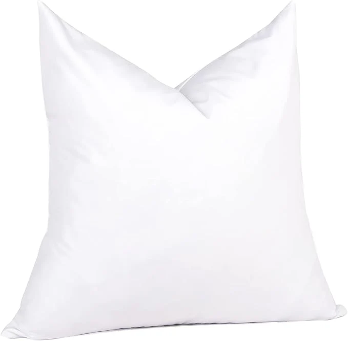 Innovative puredown® 28 x 28 Feather Down Throw Pillow Insert 1 Pack Euro Pillow Safe