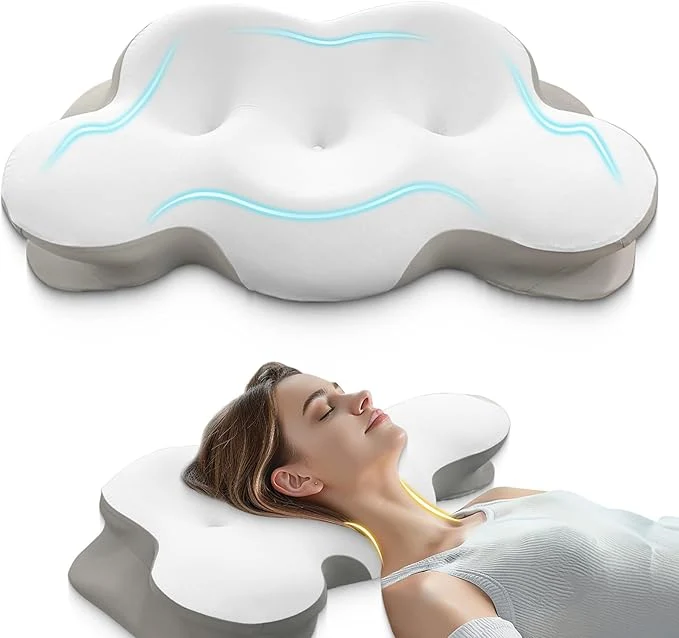 Carefully Designed Cervical Neck Pillow Pillows for Neck and Shoulder Pain Contour Pillow Next-Generation