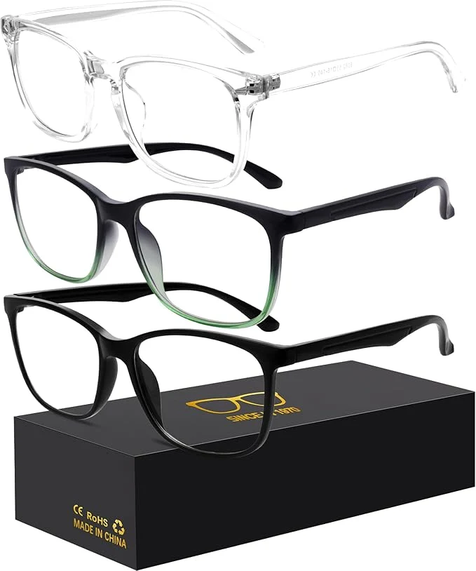 Easy-to-Use Oilway Blue-Light Blocking Glasses Computer Reading Gaming TV Phones Glasses Reusable