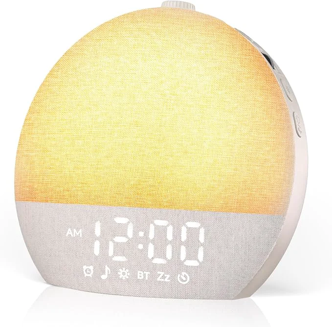 Durable Geuuap Sunrise Alarm Clock White Noise Sound Machine Certified