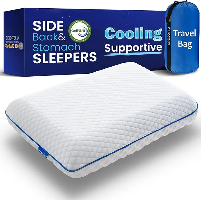Luxury Cooling Gel Memory Foam Pillows Exceptional