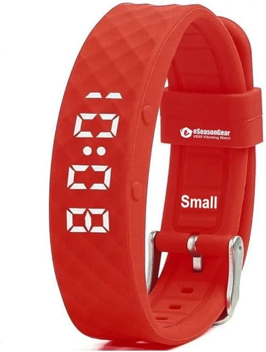 Secure VB80 12 Alarm Vibrating Watch Silent Vibration Shake Wake ADHD Medication Pure