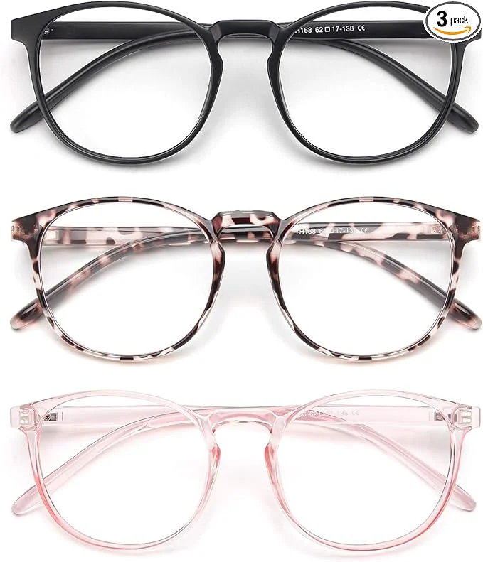 Safe IBOANN Chic Comfy Blue Light Glasses High-Grade
