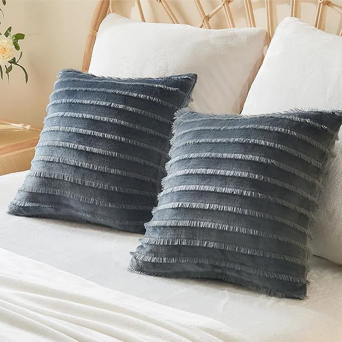 Flexible BEDELITE Velvet Pillow Covers 18x18 Artisan
