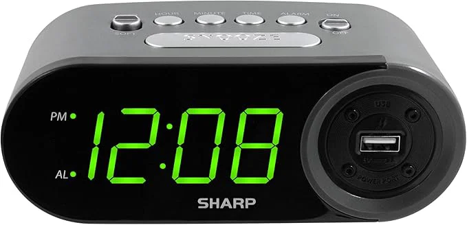 Optimized Sharp Digital Easy to Read Alarm Clock High-Performance
