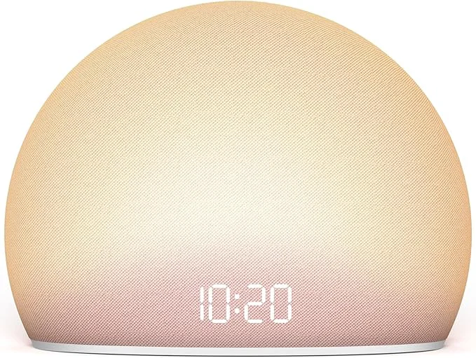 High-Quality HOUSBAY Sunrise Alarm Clock 20 Soothing Sleep Aids Dimmable Display Modern
