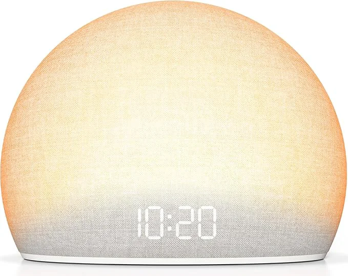 Detailed HOUSBAY Sunrise Alarm Clock Prestigious